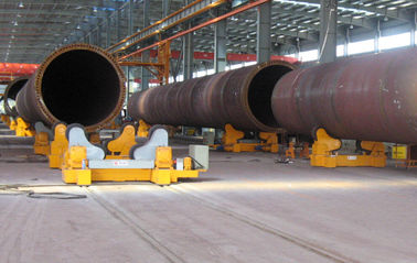 1000 Ton Rotator Pengelasan Hidrolik Offshore Monopile Fit Up Rotator