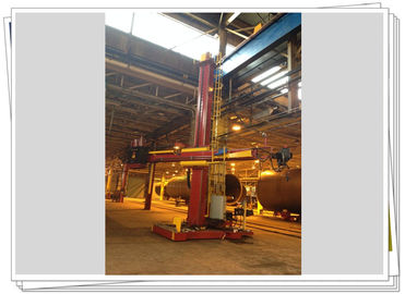 Kolom Rotatable Bermotor Trolley Kolom Las Boom Angin Tower SAW Welding