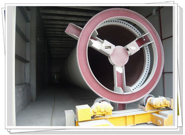 Lukisan Spray Safety Extra Turning Roll Wind Tower Production Line
