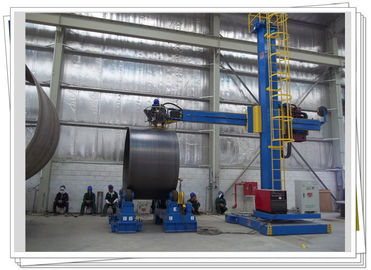 Wind Tower Production Line Kolom Boom Dan Rotator Auto Weld Station
