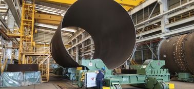 Hidrolik Jacking Fit Up Rotator Pengelasan Pipa 1000T