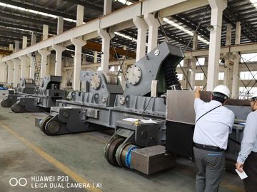2000 Ton Pipa Welding Turning Rolls Untuk Menara Angin Lepas Pantai