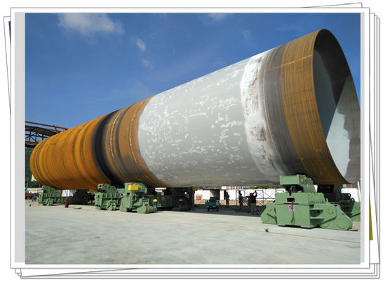 Rotator Pengelasan 2000T 10m MP 1 Daya 3 Idler Mobile On Rail
