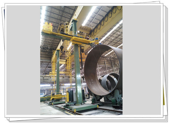 Kolom Pengelasan 12x6 Dan Kursi Tukang Las Manipulator Boom SAW