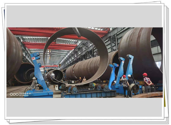 Ellipse Vessel 1000mm Tank Turning Rolls Growing Line