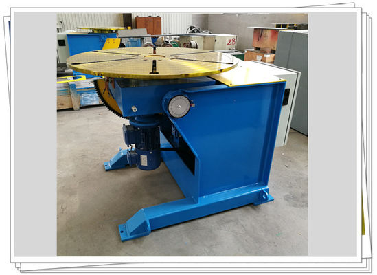 Motorized Rotate Turnover Tilt Turntable 600kg Welding Positioner Dengan Pedal Kaki