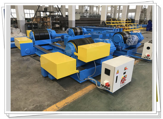 Offshore Tower Rubber Traversing Konvensional Welding Rotator 200T