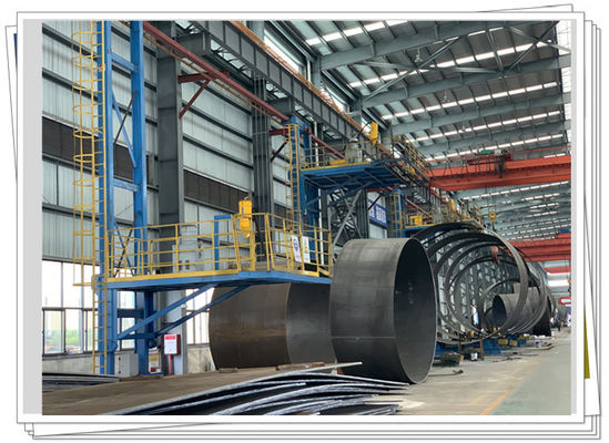 Lingkaran Luar Menara Tubular SAW Kantilever Welding Manipulator Anti Jatuh